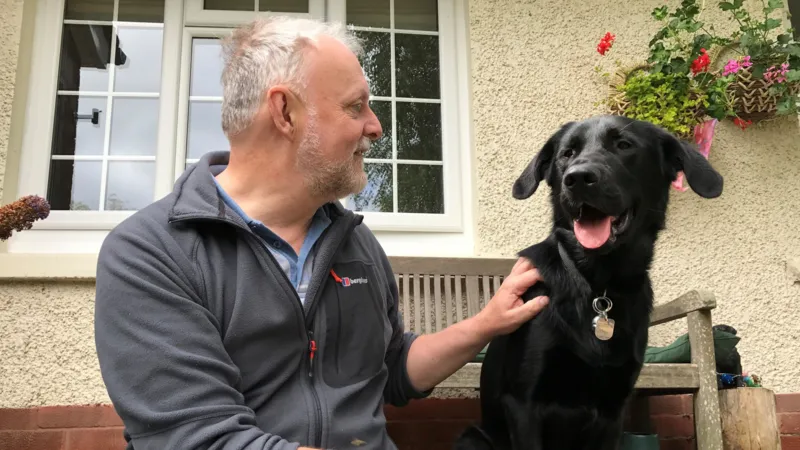 Major: The dog who guided me through eight years of TV and radio